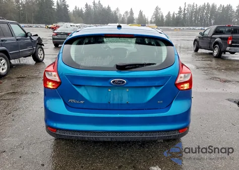 2012 Ford Focus Se из США, поврежденный, VIN 1FAHP3K25CL305081